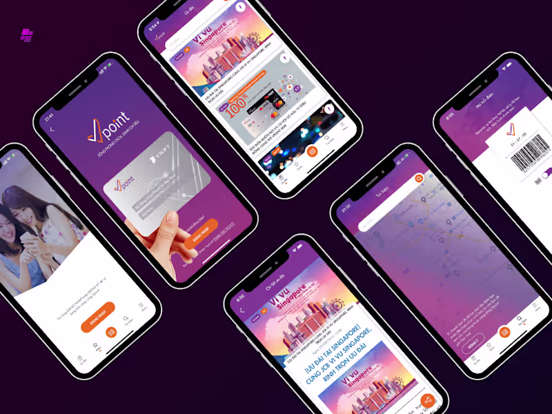 Cover image for Vpoint | iOS App | Get Deals From All Favorite Brands in One