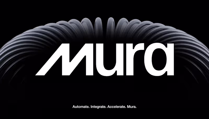 Cover image for Mura Website Development using Webflow & GSAP.