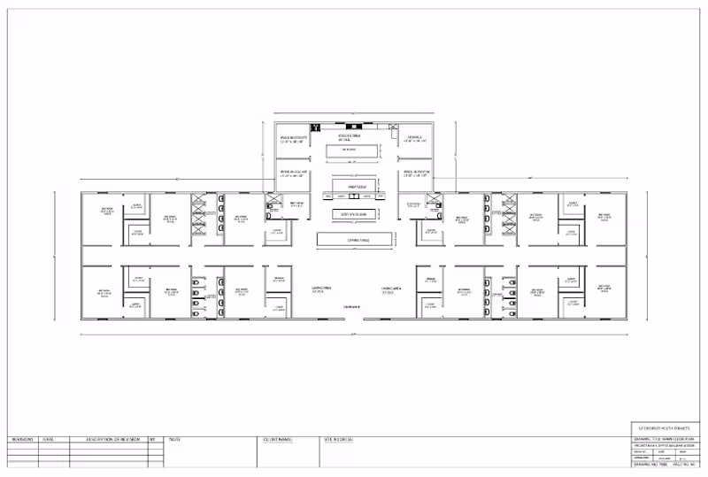 Cover image for Wood Framing Structure Plan for Office Building