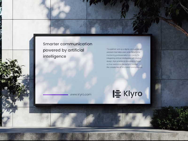 Cover image for Klyro - Brand Identity