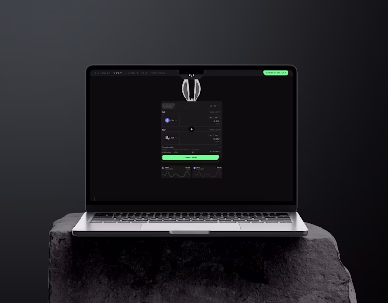 Cover image for Aurion DEX - Brand, UI and Motion Design