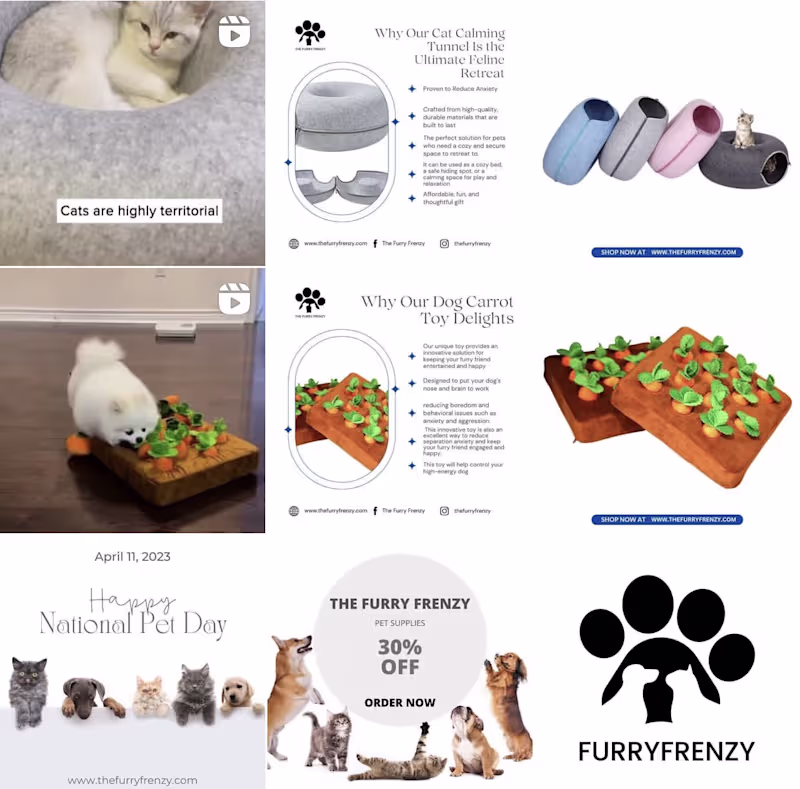 Cover image for Social media content creation for e-commerce store