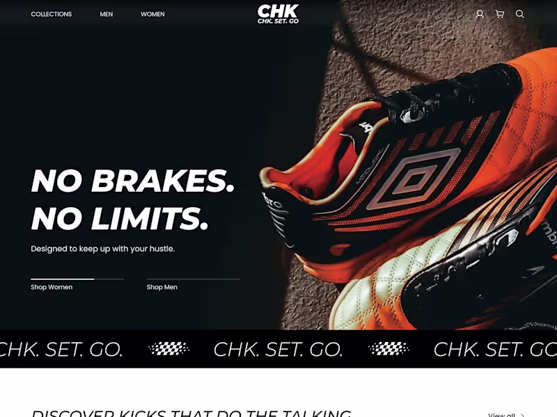 Cover image for CHK Sneakers – A Funded D2C Footwear Brand