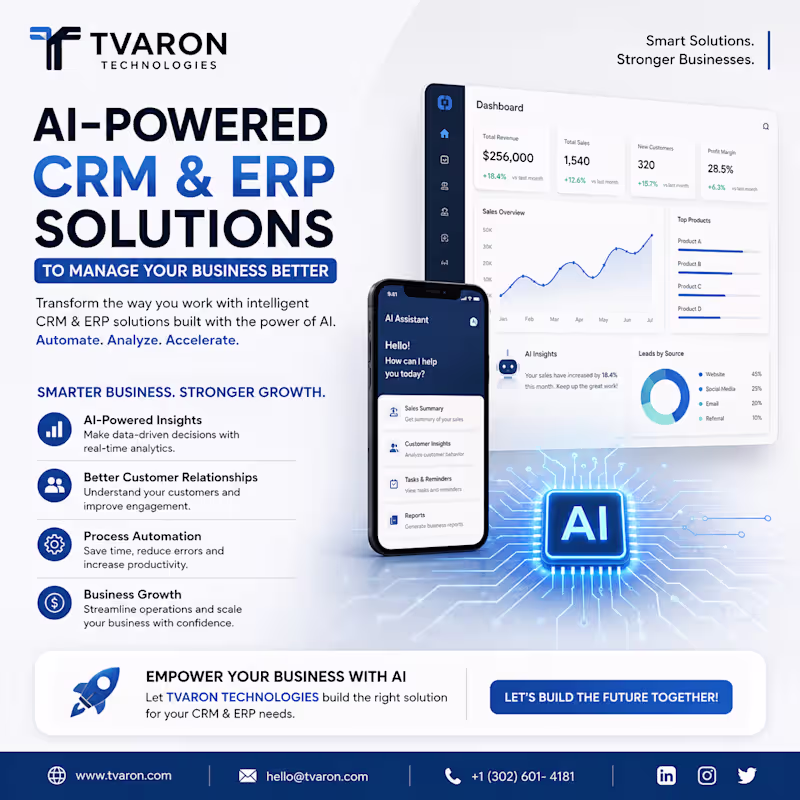 Cover image for ERP / CRM Development