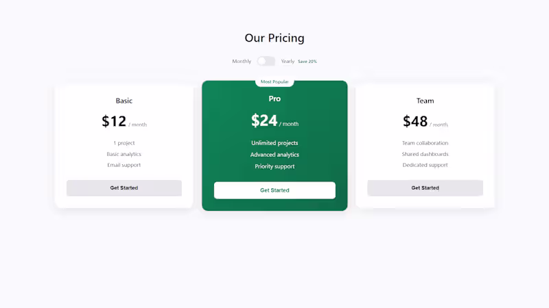 Cover image for UI Component Development (HTML/CSS/JavaScript)