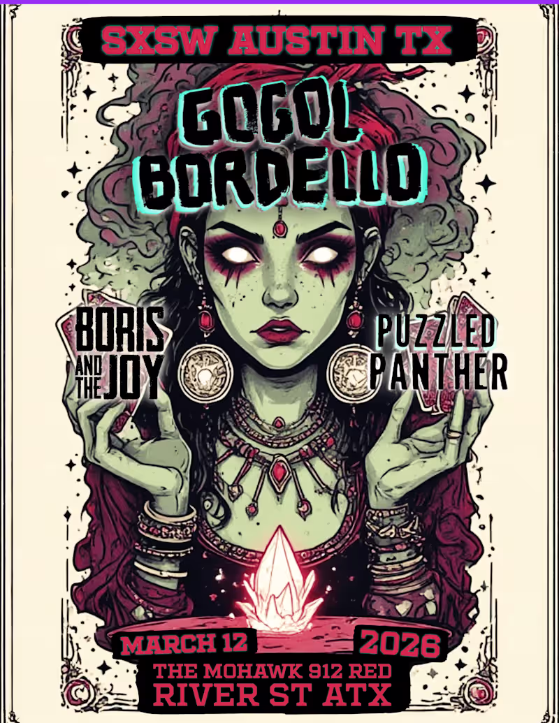 Cover image for SXSW AUSTIN TX: GOGOL BORDELLO LIVE