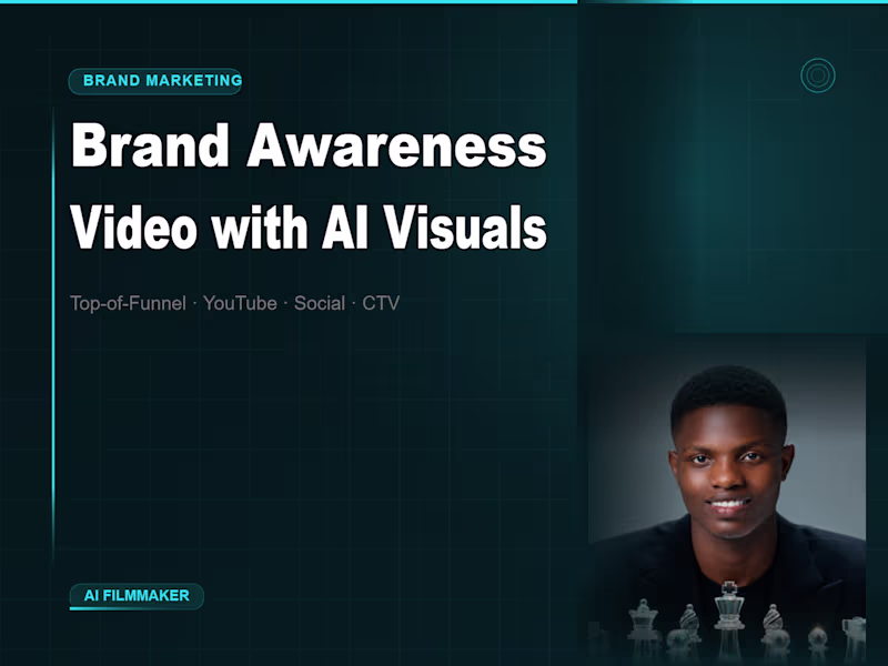 Cover image for Brand Awareness Video with AI Visuals