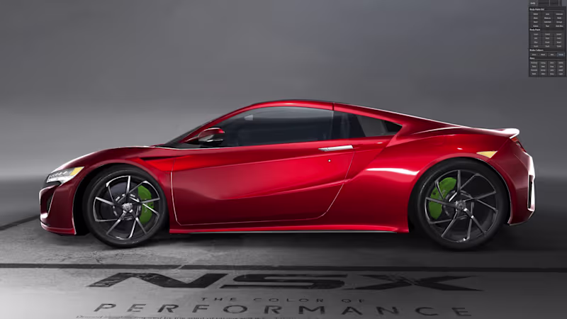 Cover image for Acura NSX 2017 — Interactive 3D Showcase and Automotive Conf...