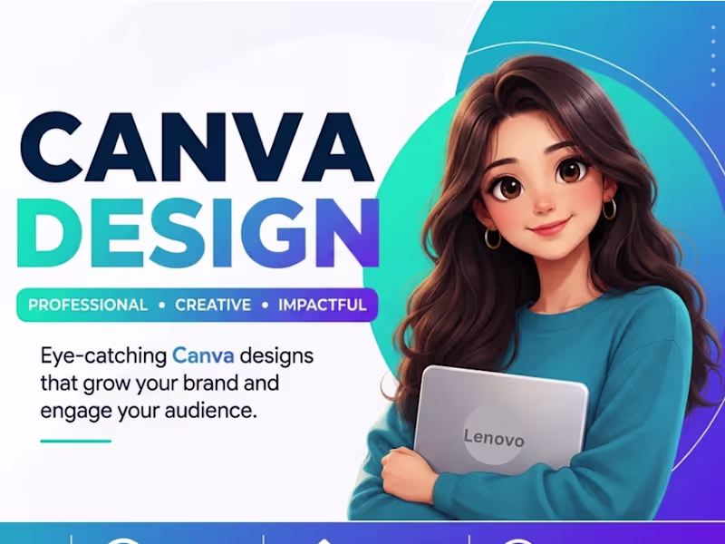 Cover image for create professional canva designs for social media and business