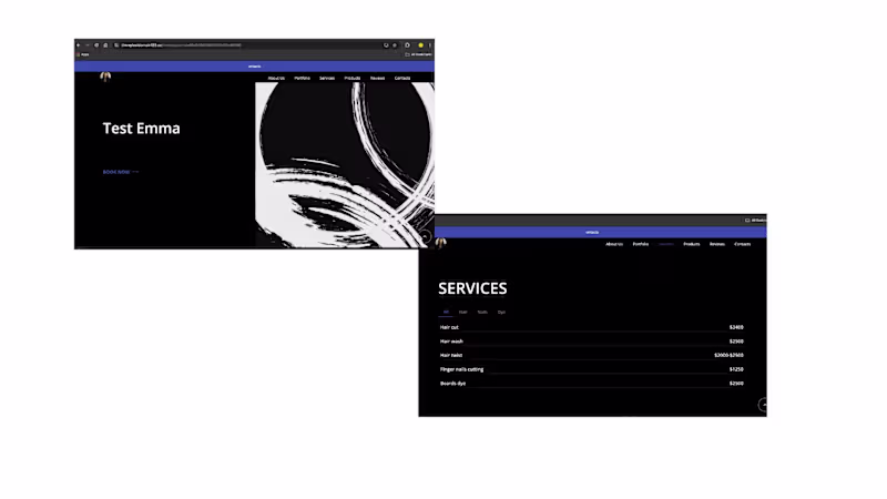 Cover image for Salon Booking — Customer App
Customer-facing