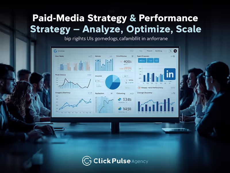 Cover image for Paid Media Strategy & Performance Reporting