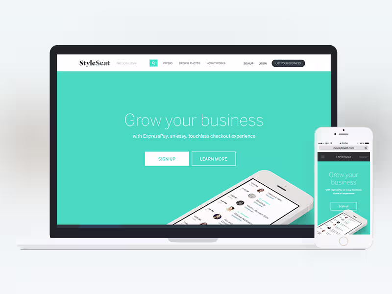 Cover image for ExpressPay Landing Page