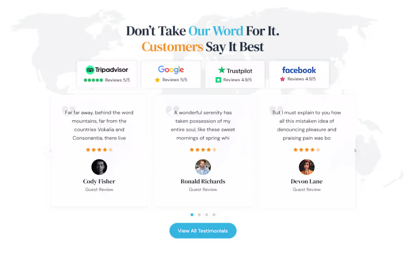 Cover image for Testimonial Section: A Showcase of Client Success Stories