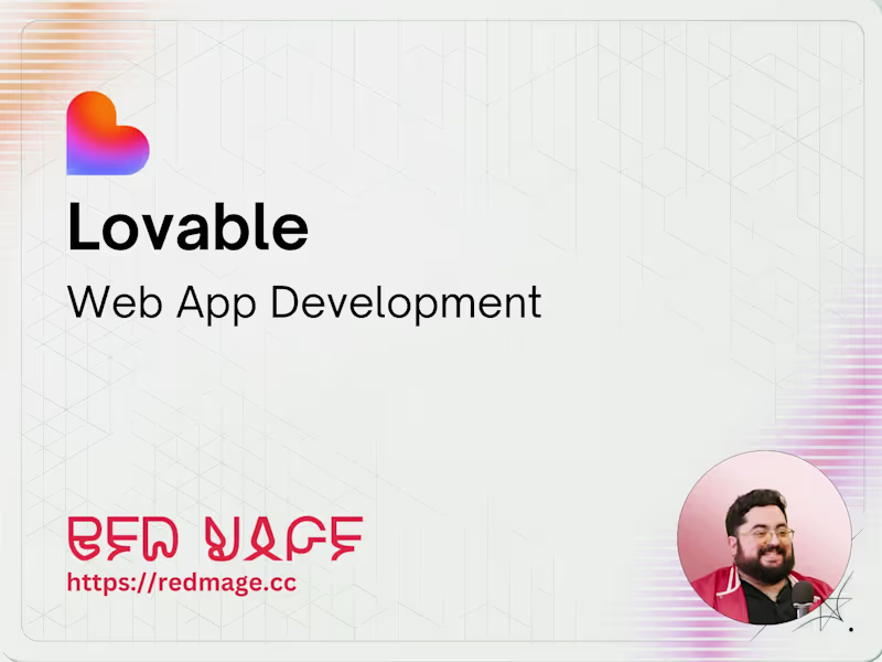Cover image for Lovable – Web App Development