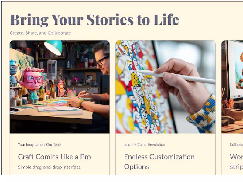 Cover image for Comics Maker – Create & share comics.
