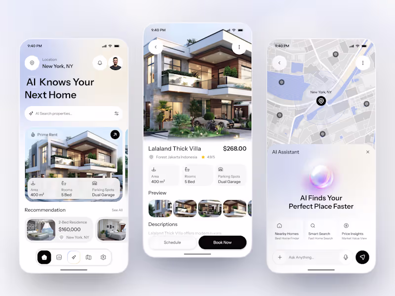 Cover image for AI Real Estate Mobile App