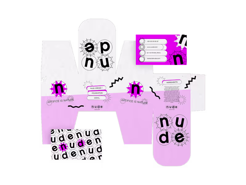 Cover image for NUDE - COSMETICS BRAND