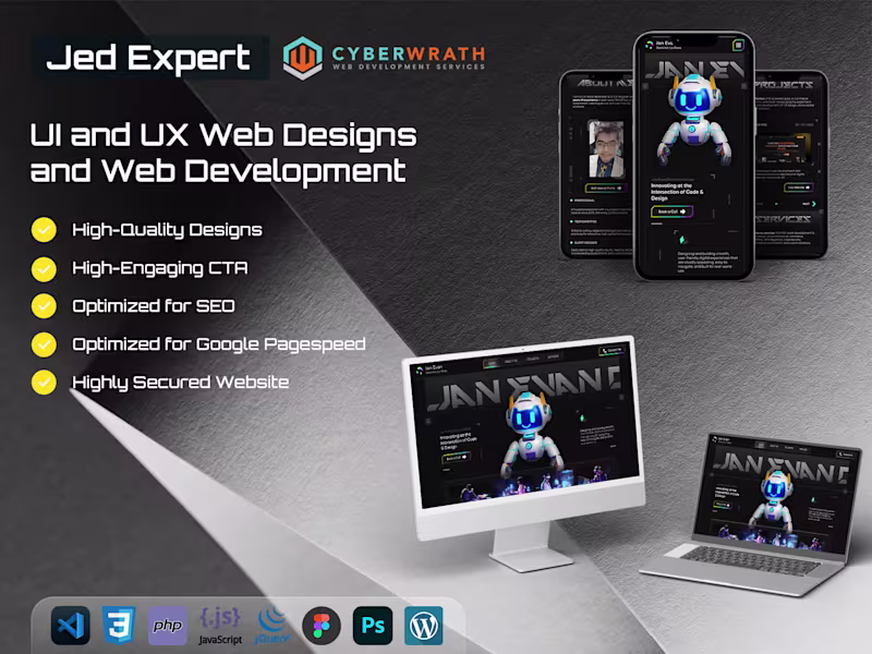 Cover image for Jed Expert - Custom Web Development