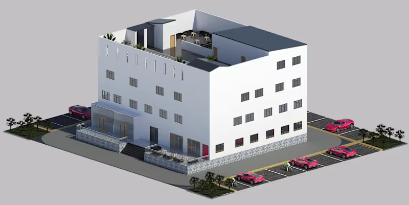 Cover image for Building Design 3D Modeling