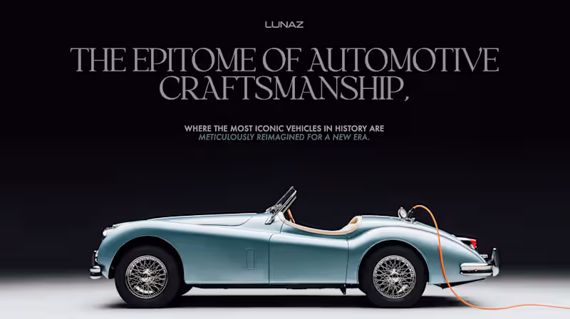 Cover image for Precision in Motion: A Brand Refresh for Lunaz