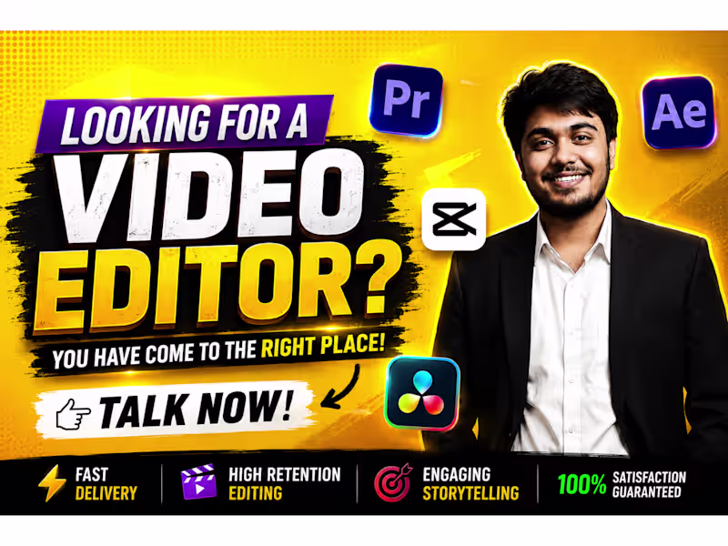 Cover image for Engaging YouTube Video Editing for High Viewer Retention