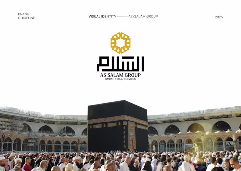 Cover image for Branding Identity – Assalam Hajj & Umrah Services