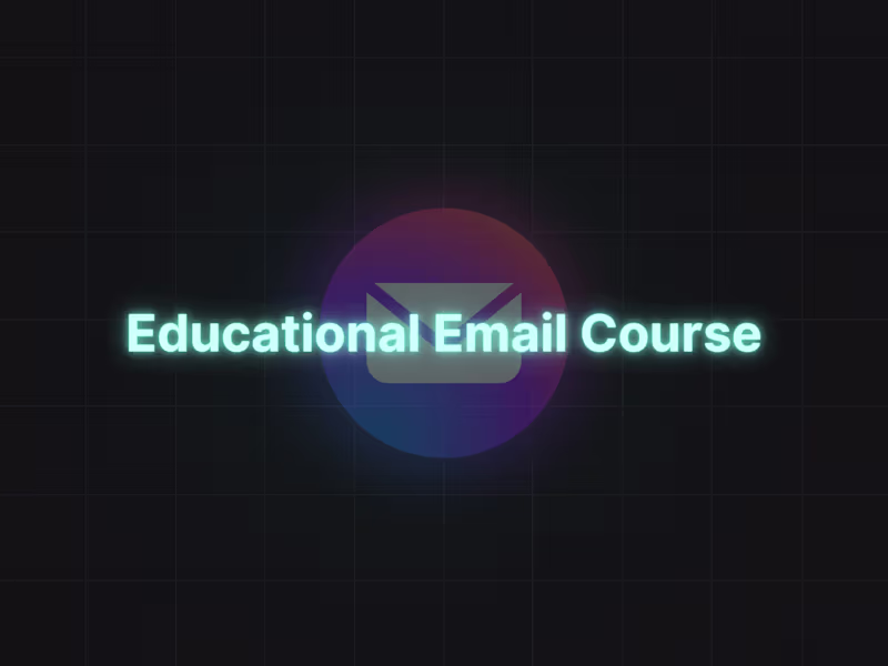 Cover image for Educational Email Course