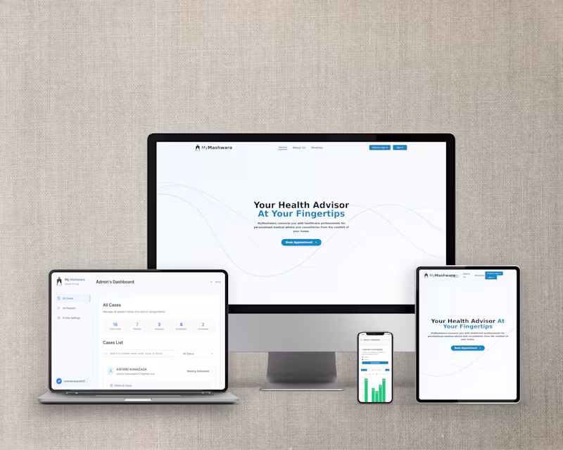 Cover image for Full-Stack Medical Consultation Platform with Next.js & Node.js