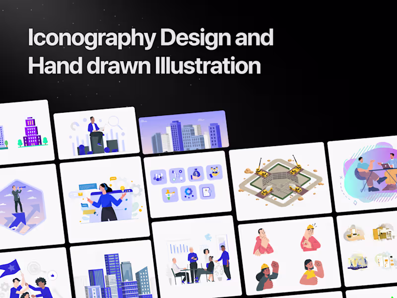 Cover image for Iconography Design Work 