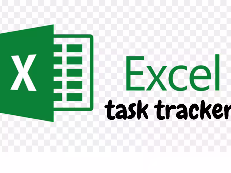 Cover image for Excel Custom Task Tracker
