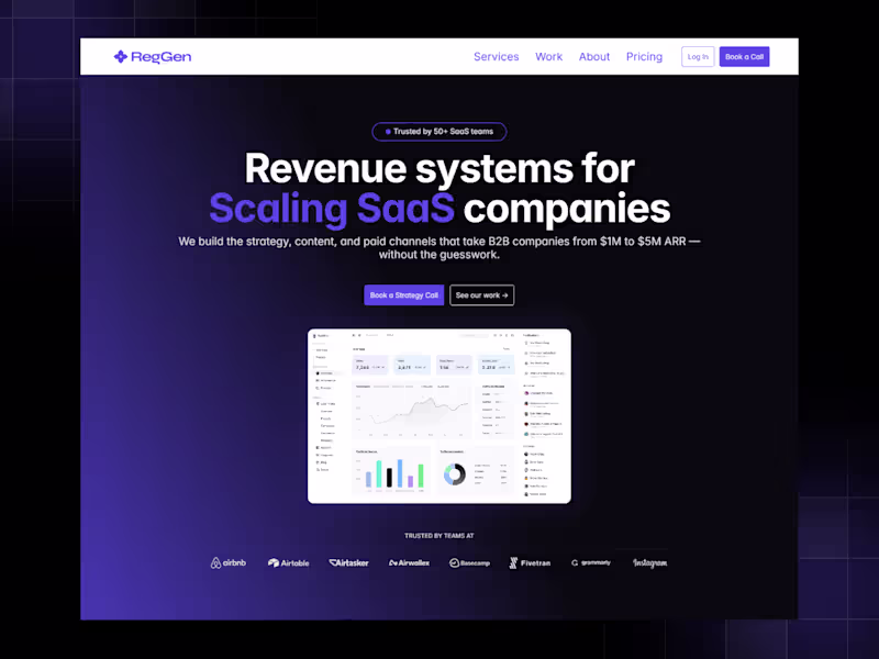 Cover image for RegGen - B2B Agency & SaaS Growth