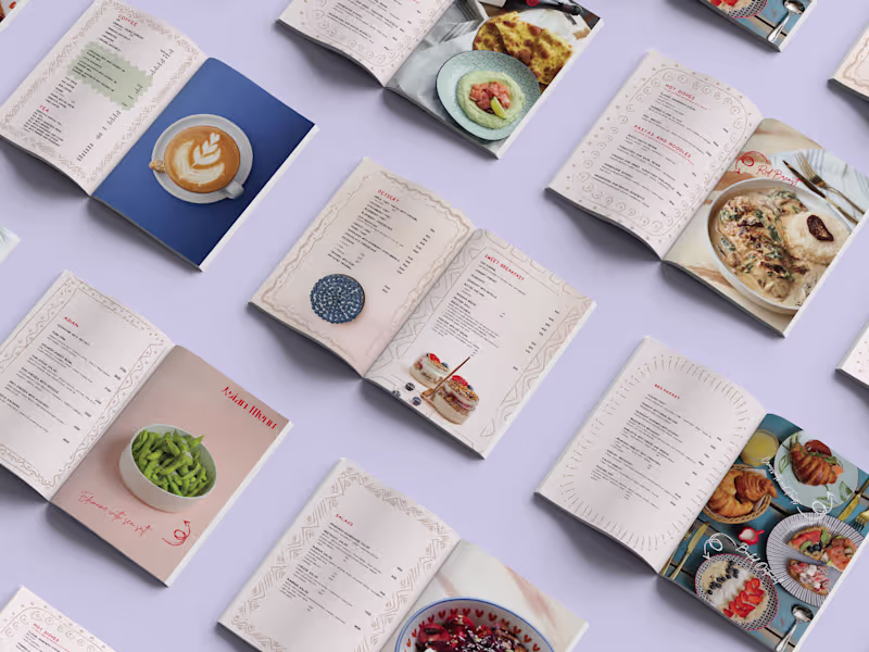 Cover image for APERITIVO Dinner main and mini-menus 