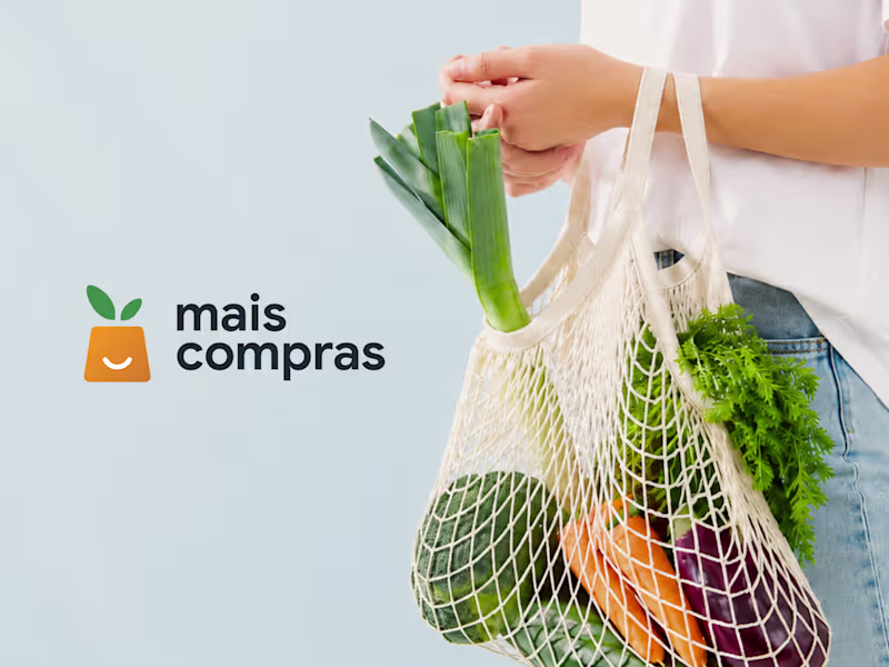 Cover image for Mais Compras - Brand Identity and App Design