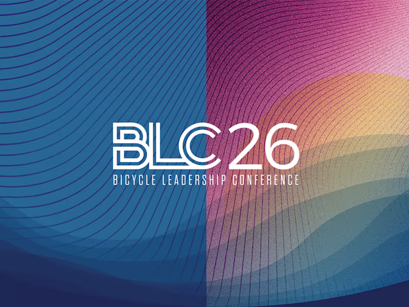 Cover image for Bicycle Leadership Conference Presentation Design