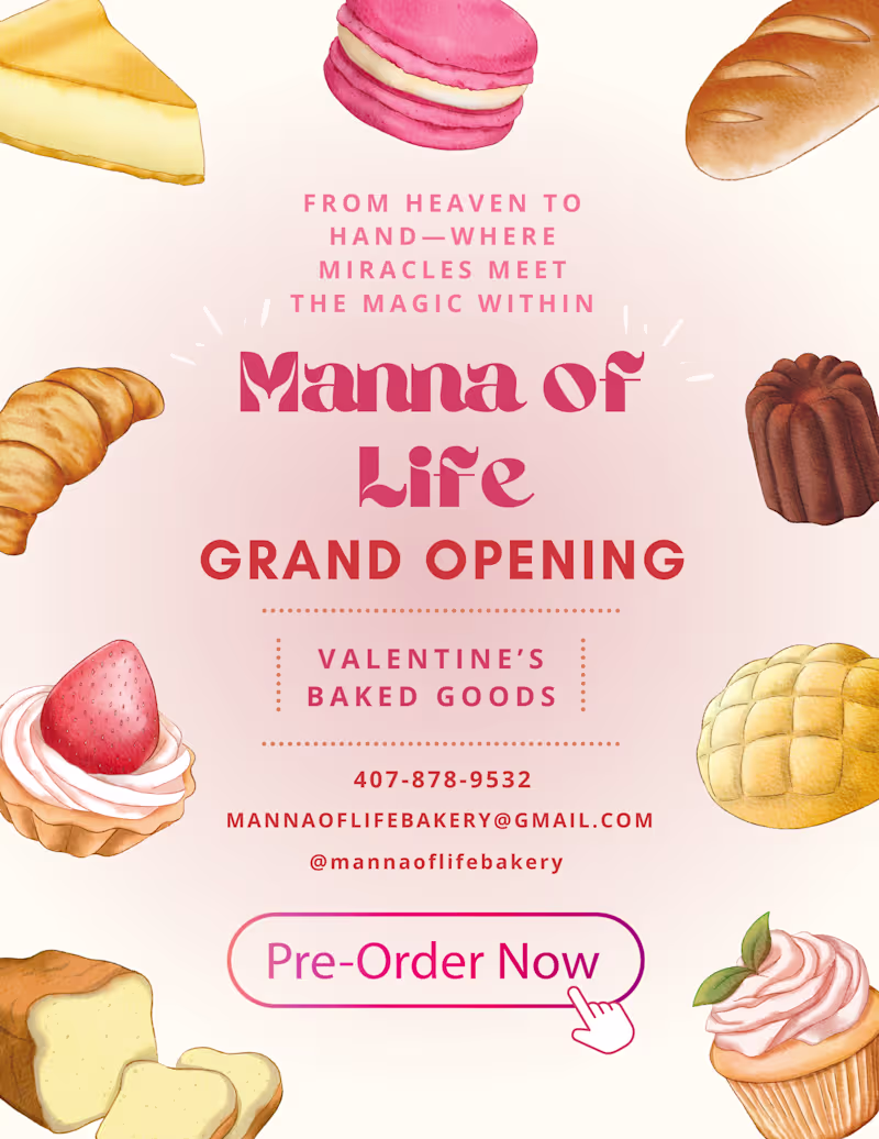 Cover image for Manna of Life – Poster Design