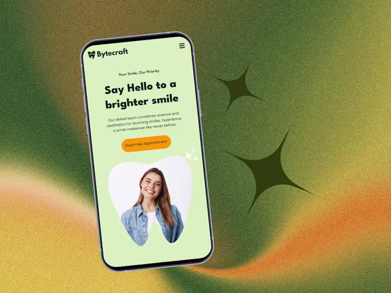 Cover image for Bytecraft - Revolutionizing Dental Care