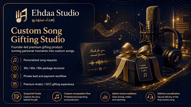 Cover image for Ehdaa Studio — Custom Song