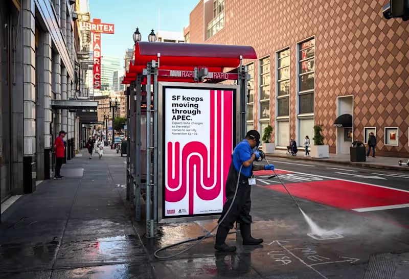 Cover image for Art Direction for SFMTA and APEC 2023
