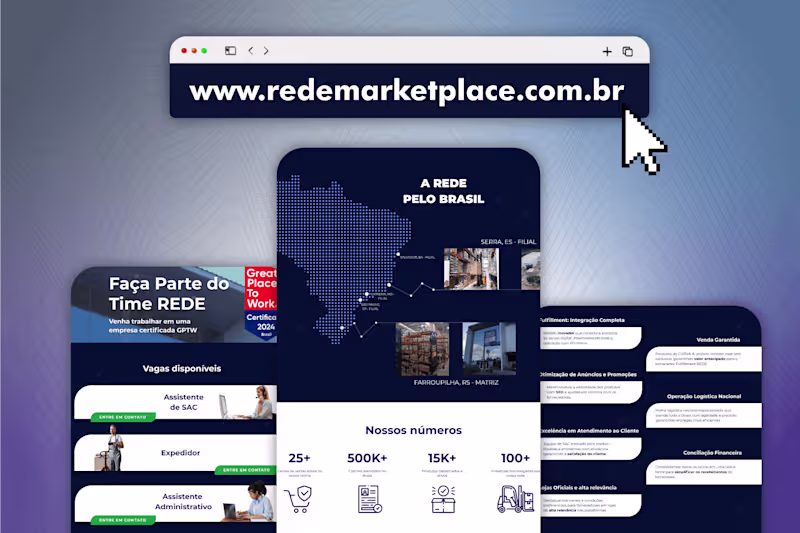 Cover image for Rede Marketplace - Web Design