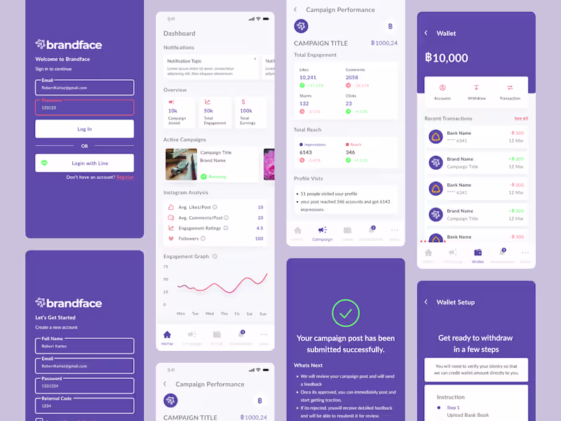 Cover image for Brandface.io Mobile App