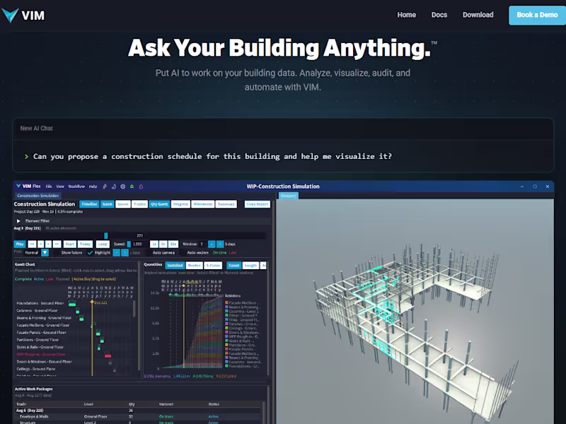 Cover image for Transform Your BIM Data with VIM for Advanced AEC Analytics