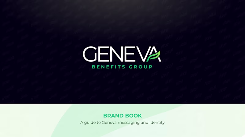 Cover image for Geneva Benefits Group Rebranding Project