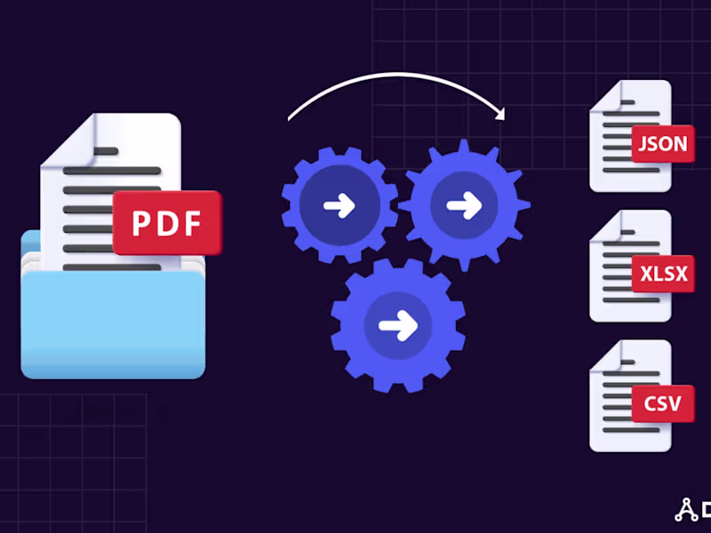 Cover image for Advanced PDF Data Extraction Engine