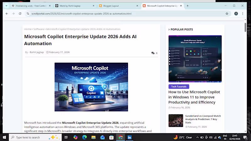 Cover image for AI & Tech SEO Blog Writing for Startups and SaaS