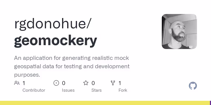 Cover image for Geomockery: AI-Powered Geospatial Data Generator