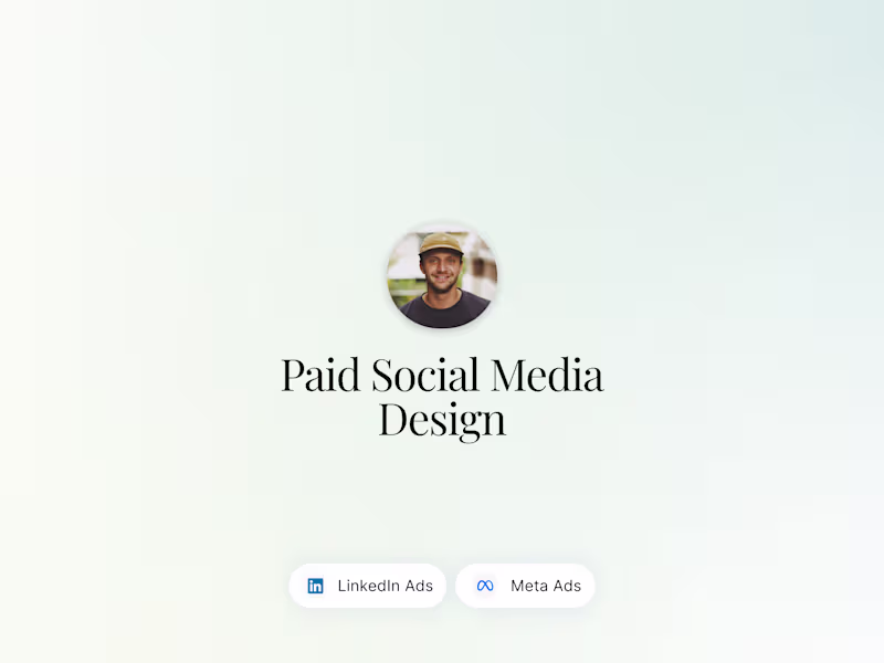 Cover image for Paid Social Media Ads Design