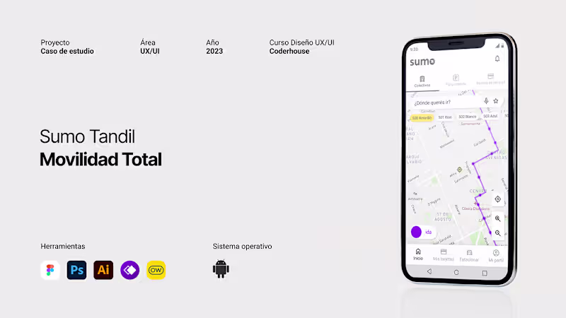 Cover image for Rediseño de app Sumo Tandil