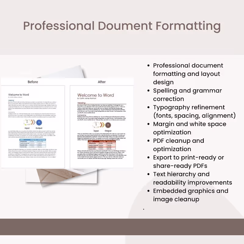 Cover image for Professional Document Formatting