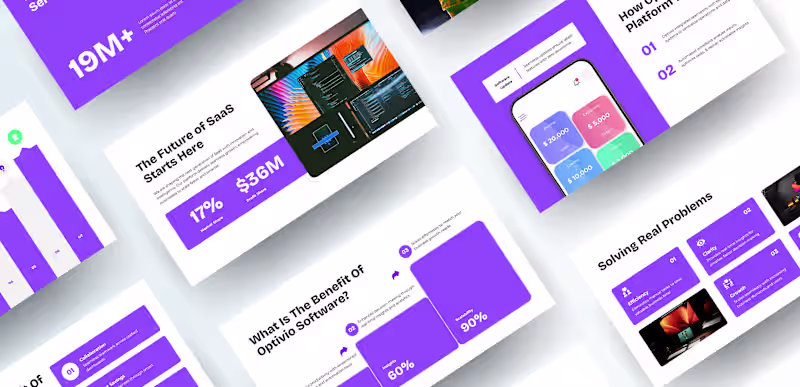 Cover image for Professional SaaS Pitch Deck Design for Investor Success