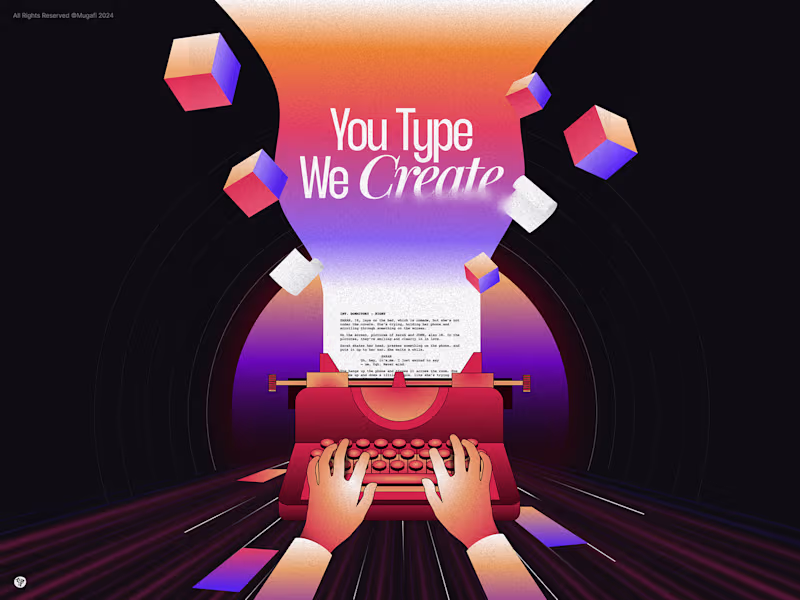 Cover image for Login Page Design for AI Script Writing Tool